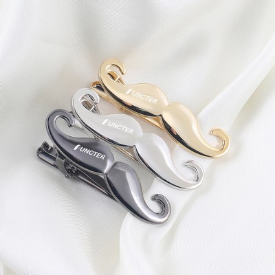 Moustache Shape Tie Clip Tie Bar for Men