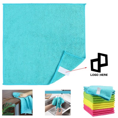 11.5 X 11.5Inch Microfibre Kitchen Cleaning Towel