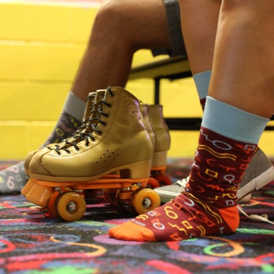 Cotton Roller Derby Socks - Durable Comfort on Eight Wheels - American Made