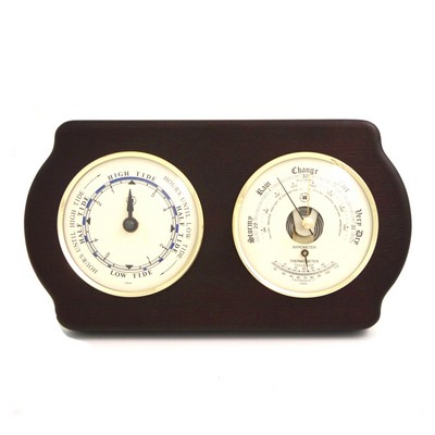 Tide Clock w/Weather Station - Ash