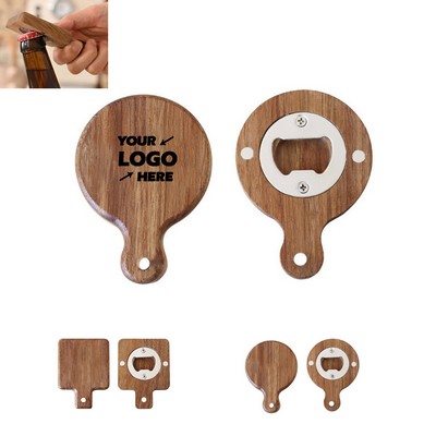 Wood Beer Bottle Opener