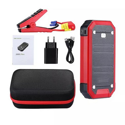 Car Jump Starter With AC Outlet And Charger With Case