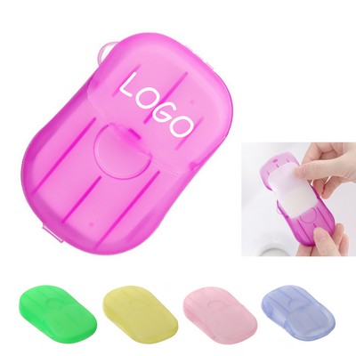 Portable Mini Disposable Soap Sheets