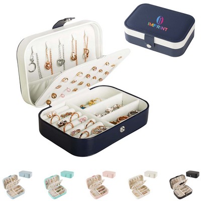 Pu Leather Small Jewelry Organizer