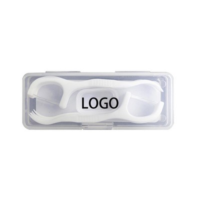 Pe 10 Pcs Dental Floss Kit