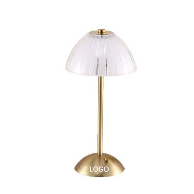 Umbrella-Shaped Led Crystal Table Lamp