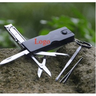 Portable Multifunctional 8-In-1 Keychain