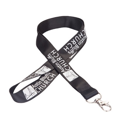 1" Polyester Lanyard