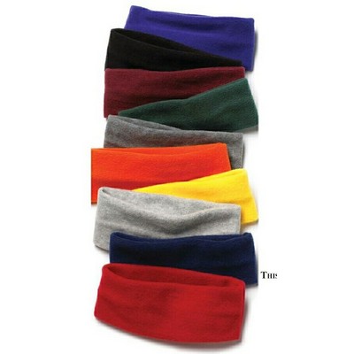 Maroon Fleece Headband