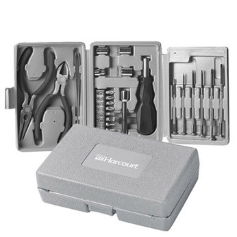 25 Piece Tri Fold Tool Kit