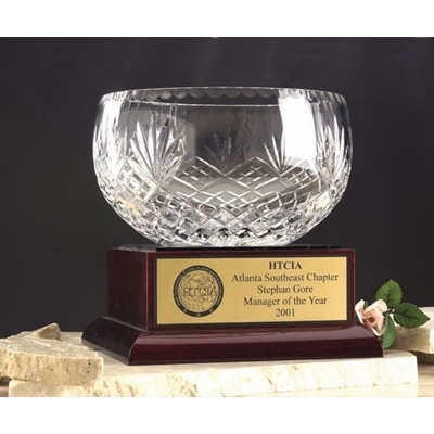 8" Crystal Celebration Bowl Award