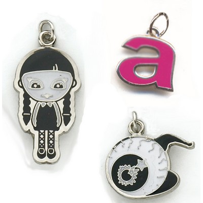 Series 3500C 3/4" Iron Soft Enamel Charm