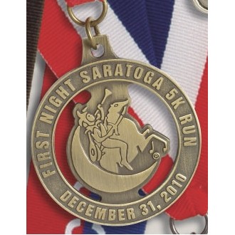 2.5" Die Cast Medal w/o Color