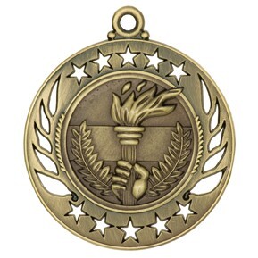 Medal, "Torch" Galaxy - 2 1/4" Dia.