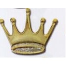 Stock Crown Lapel Pins