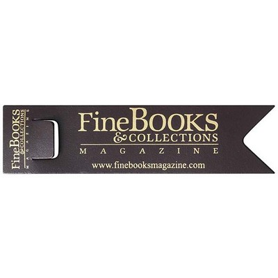 Bonded Leather Dovetail Bottom Bookmark (1 11/16"x6 3/4")