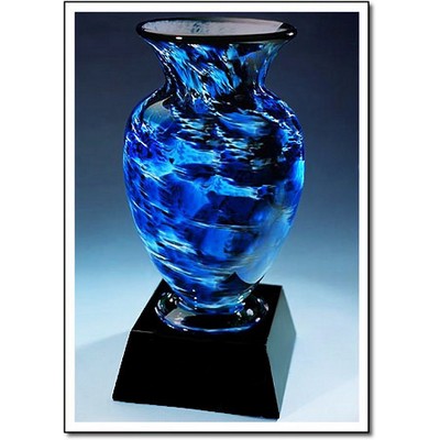 Midnight Tempest Apollo Vase w/o Marble Base (4.5"x8")