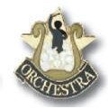 Academic Achievement Pin - "Orchestra"