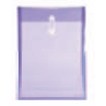 Purple Poly Envelope w/Button String Closure (9 ¾" x 13" x 1")