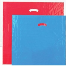 Red Super Gloss™ Low Density Single Layer Bag (15"x18"x4")