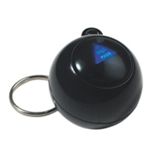 Magic Answer Ball Key Holder (1.78")