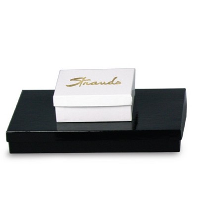 Black Gloss Jewelry Box (6"x5"x1")