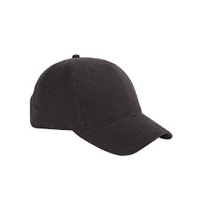 Big Accessories Brushed Twill Structured Cap