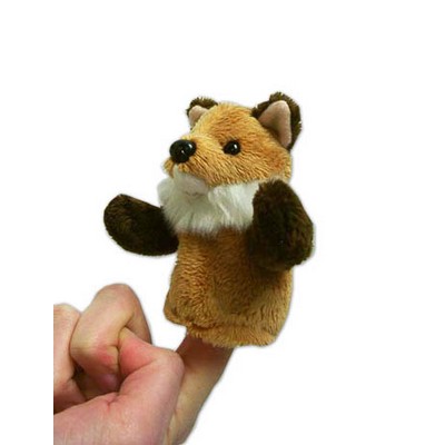 Custom Plush Fox Finger Puppet