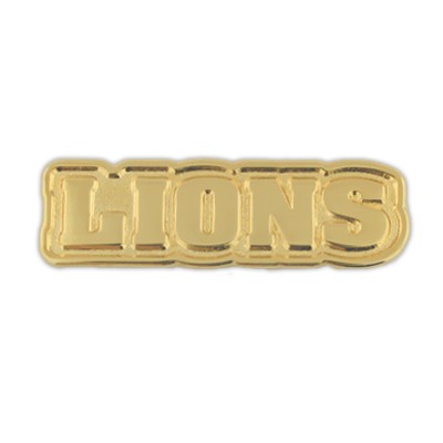 Lions Mascot Pin