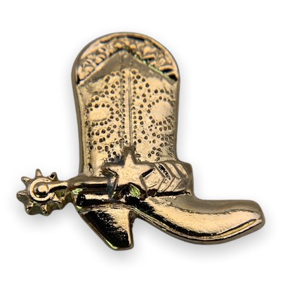 Cowboy Boot 4 Lapel Pin