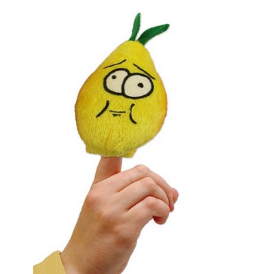 Custom Plush Lemon Finger Puppet