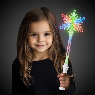 15" Light-Up Snowflake Wand