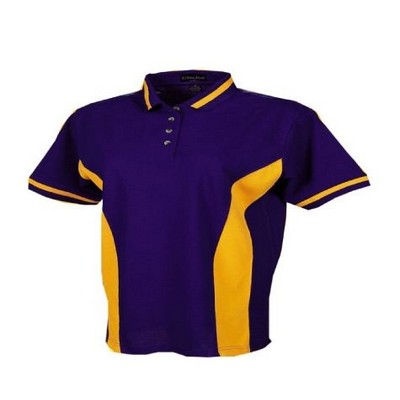 Ladies' Performance Polo Panel Shirt