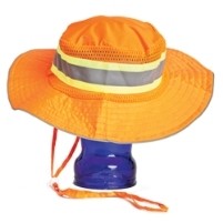 High Visibility Hat w/Reflective Trim