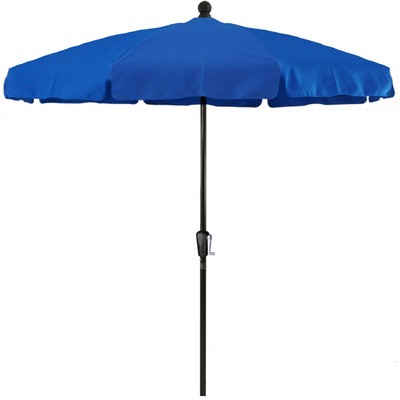 US Made 7 1/2' Commercial 8 Panel Patio Umbrella w/HD Aluminum Pole, HD Fiberglass Ribs and Crank