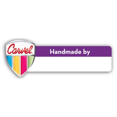 Laminated Name Badge (1"X3") Rectangle W/Shield