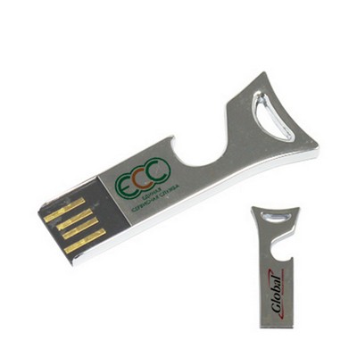 Mini Metal Bottle Opener Drive - Style H -2GB