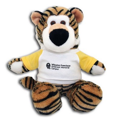 Jungle Critters 14" Stuffed Sitting Tiger