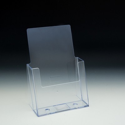 Clear Countertop Brochure Holder for Literature (Up to 5.5" W)