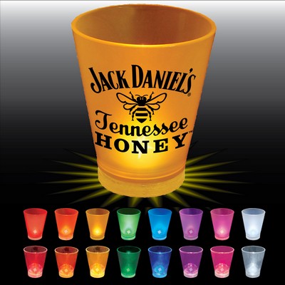 1.5 Oz. Blinking Shot Glass w/ Single LED