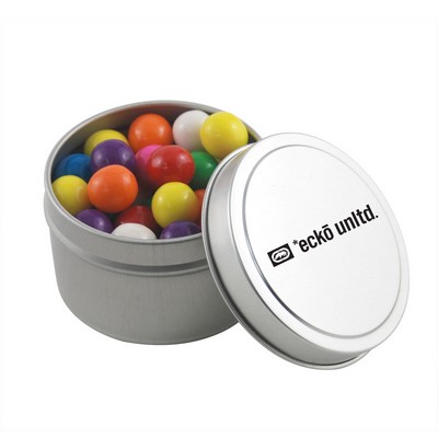 Round Tin w/Gumballs