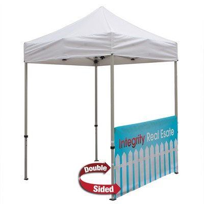 6' Tent Half Wall (Dye Sublimated, 2-Sided)