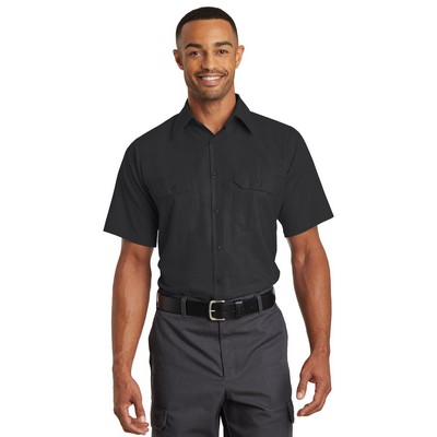 Red Kap® Short Sleeve Solid Ripstop Shirt