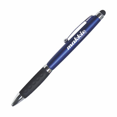 Hamner PDA Plastic twist Action Ballpoint Pen w/Soft Stylus (Stock 3-5 Days)