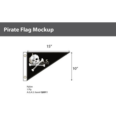 Pirate Flags 10x15 inch