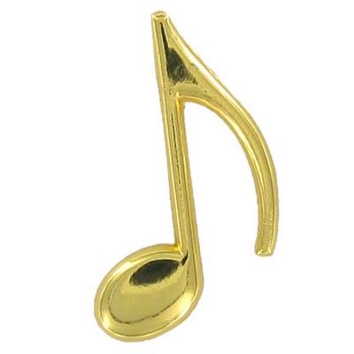 7/8" Music Note Lapel Pin