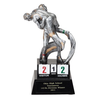 Resin Wrestling Trophy