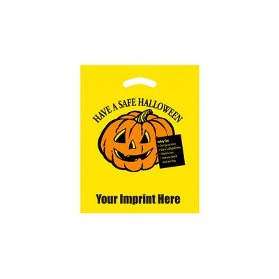 Halloween Fold Over Die Cut Handle Bags