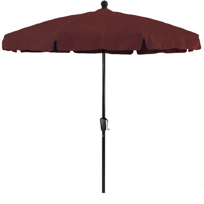 US Made 9' Commercial 8 Panel Patio Umbrella w/HD Aluminum Pole, HD Fiberglass Ribs and Crank