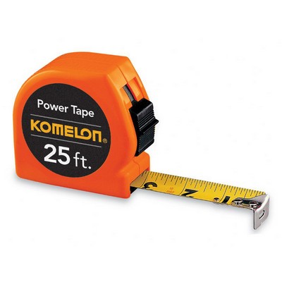 25' Tape measure w/Acrylic Coated Steel Blade